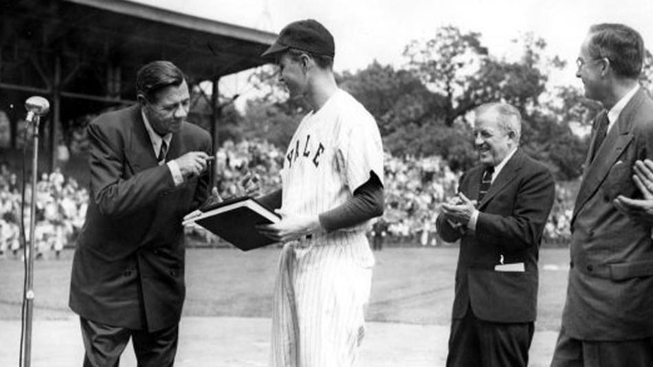 Bush 41 Meets Babe Ruth – why I have this photo
