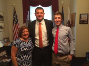 2018 – with Rep. David Valadao (California)